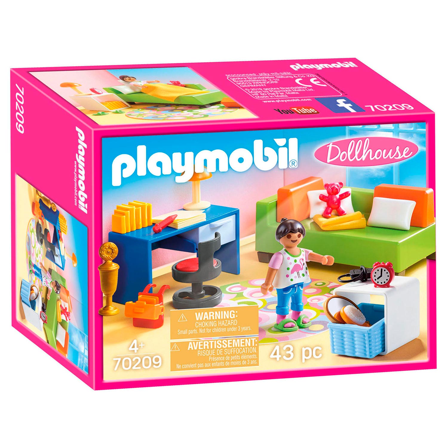 Playmobil 70209 Kinderkamer met Bedbank