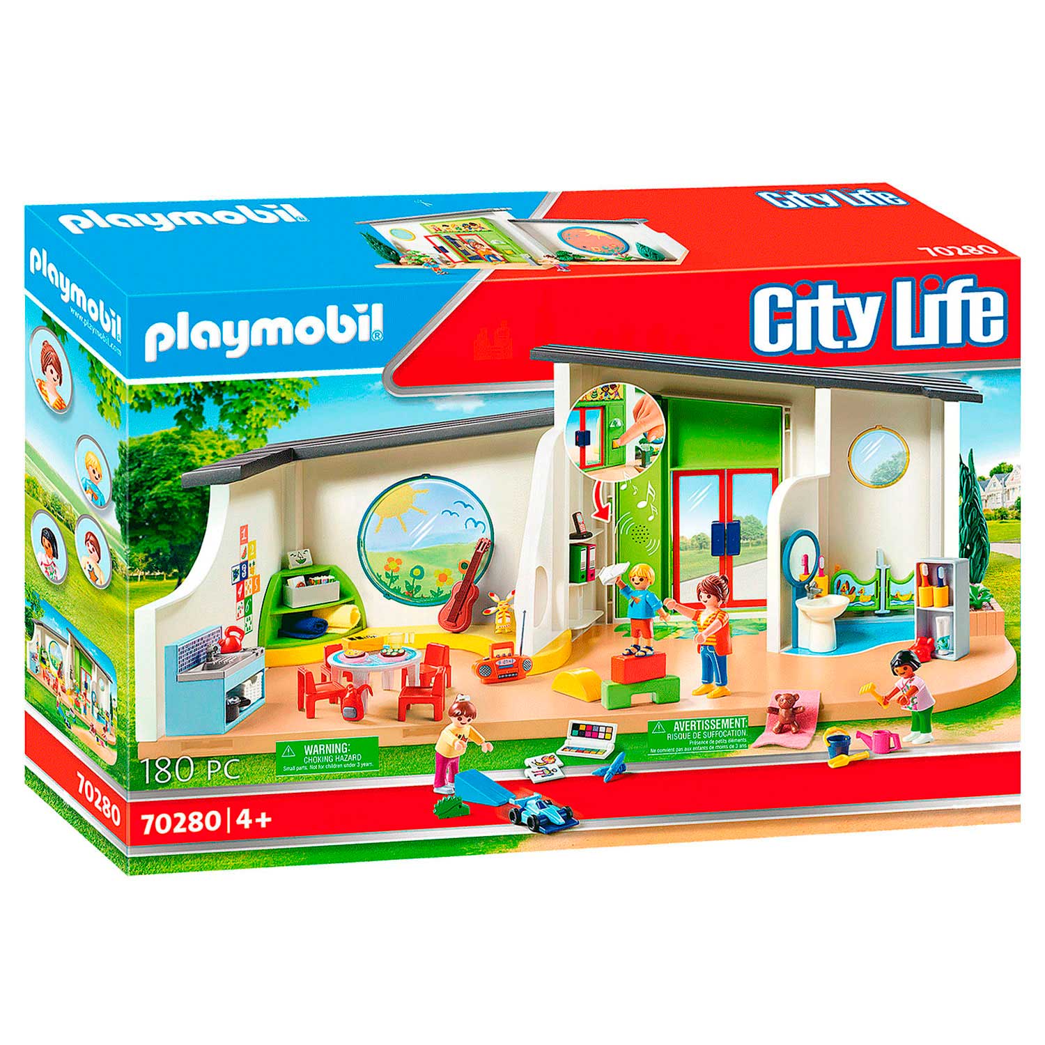 Playmobil City Life Garderie L'arc-en-ciel - 70280