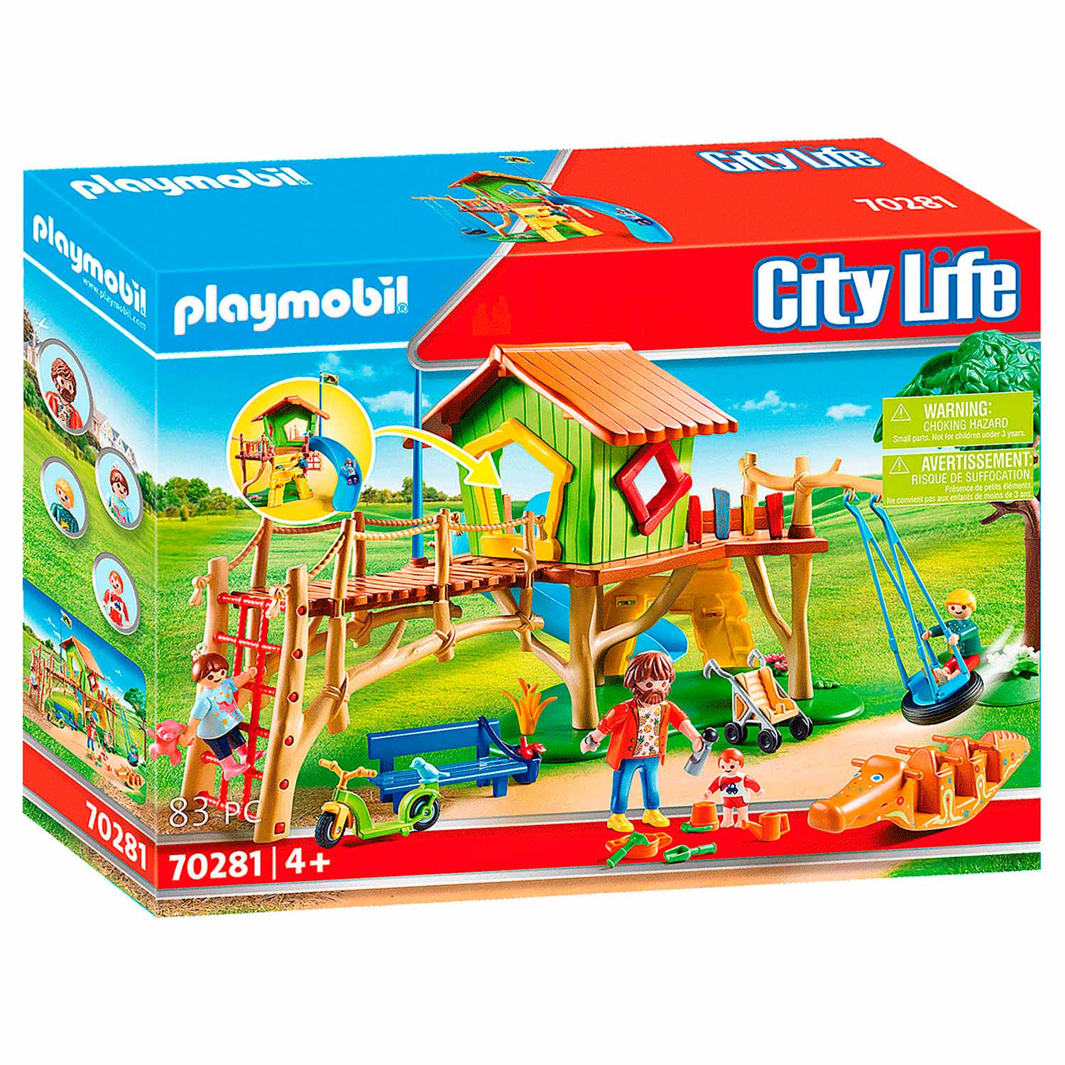 Playmobil City Life  Avontuurlijke Speeltuin - 70281