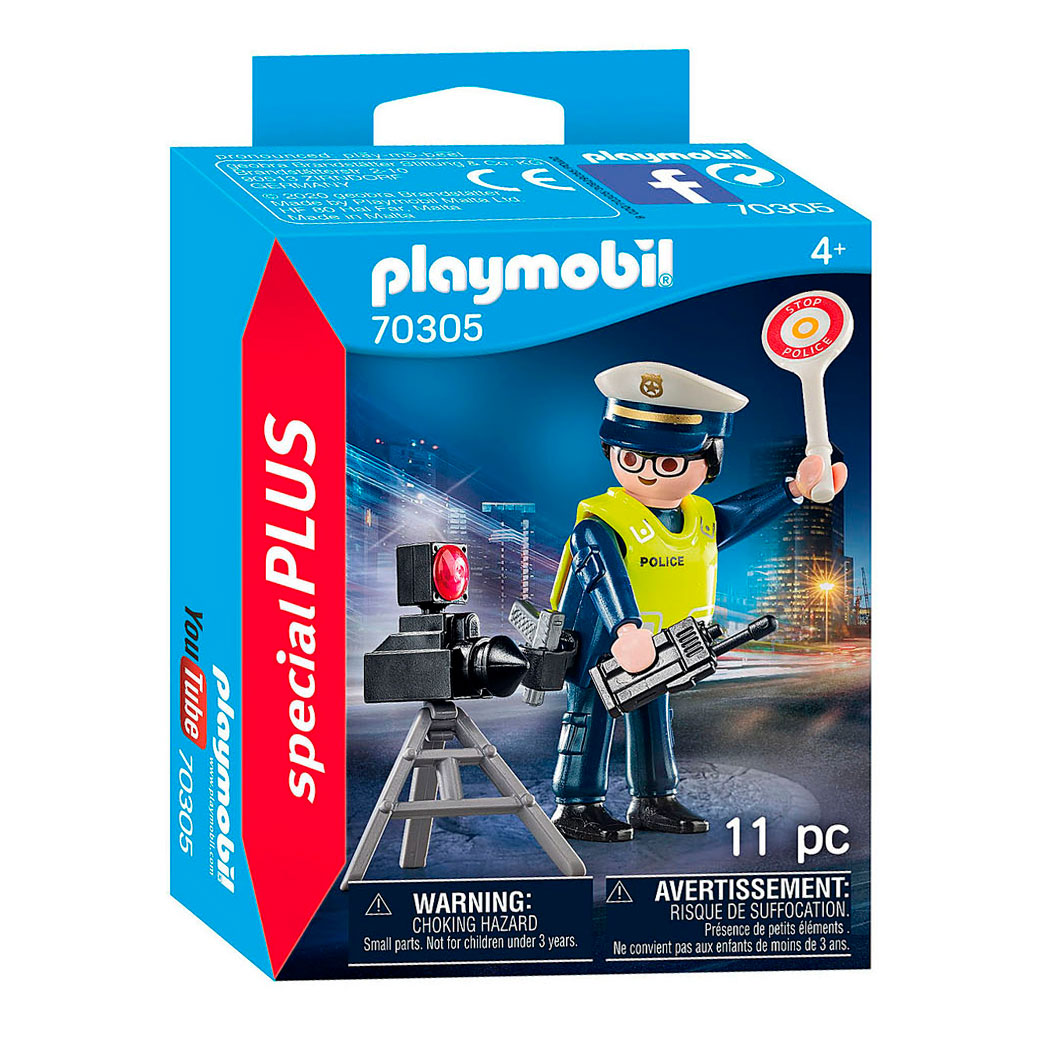 Playmobil 70305 Policier avec Flash Control