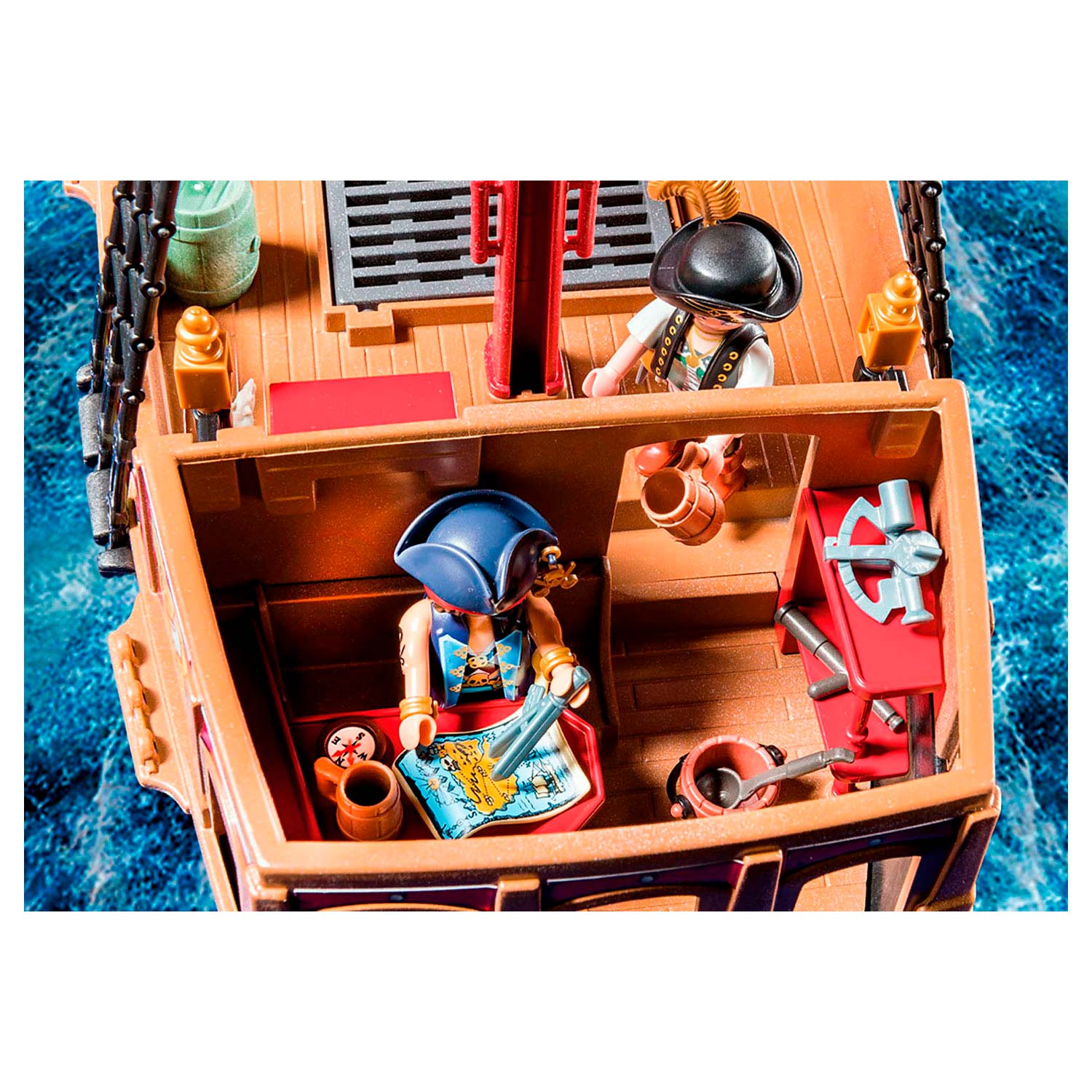 Playmobil Pirates Piratenschiff, 132dlg. - 70411