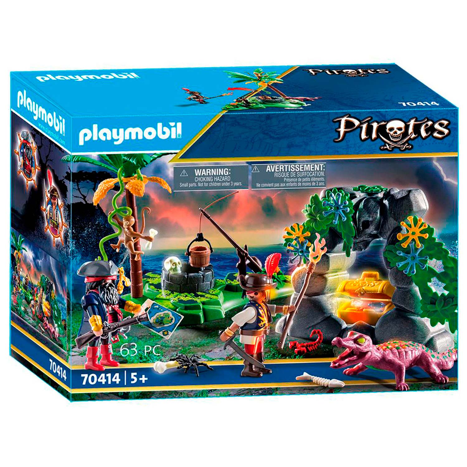 Playmobil Pirates Piraten op Schattenjacht - 70414 ... Lobbes Speelgoed