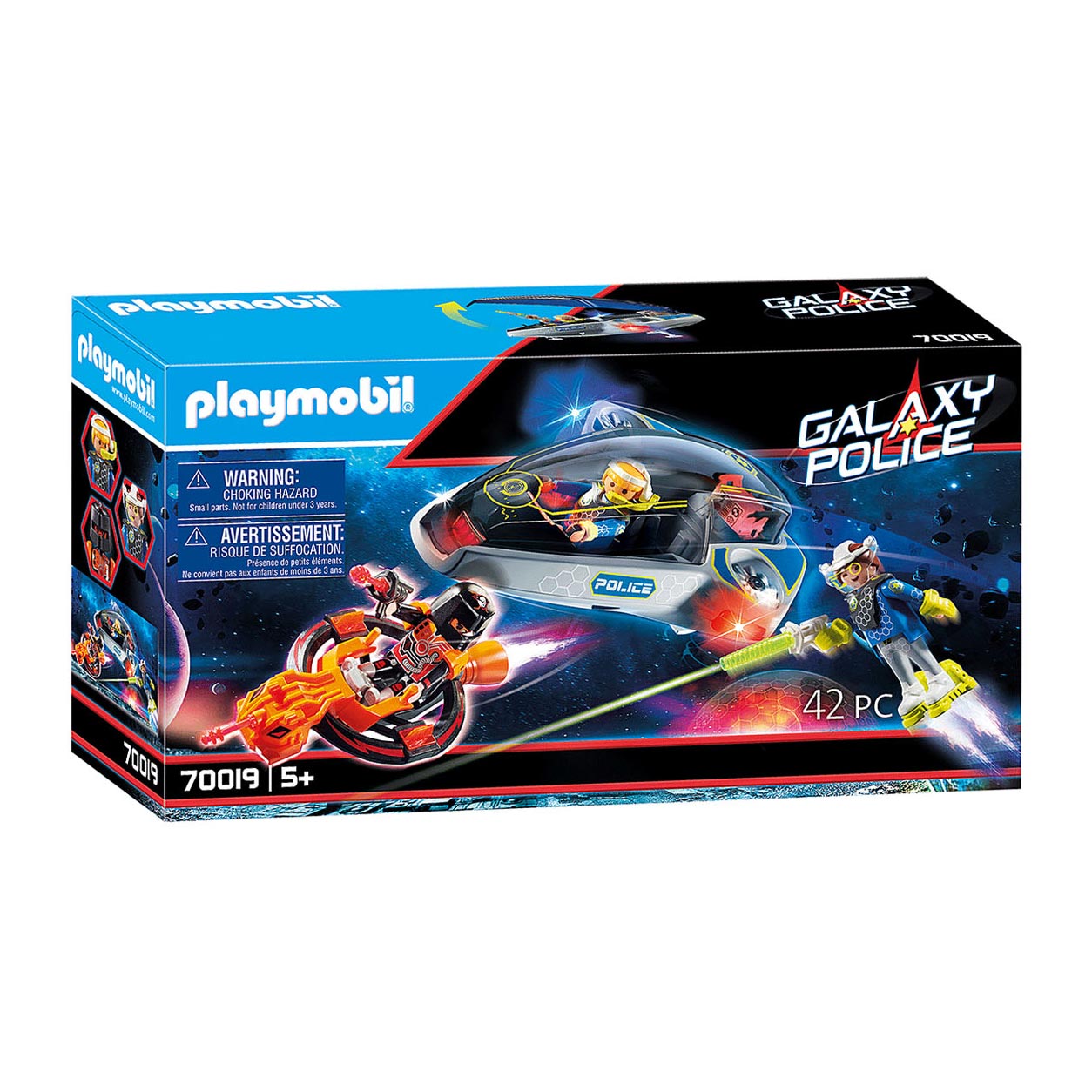 Playmobil City Action Galaxy Politie Glider - 70019