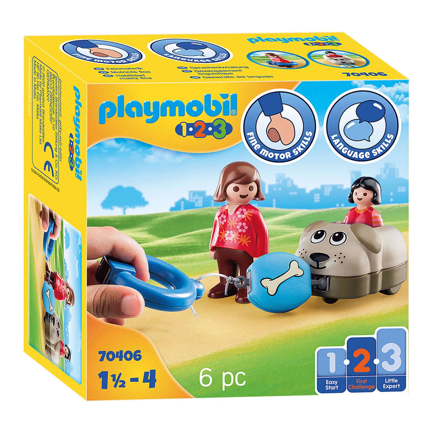 Zo veel Dronken worden Cordelia Playmobil 1.2.3. Hondentrein - 70406 online kopen? | Lobbes Speelgoed
