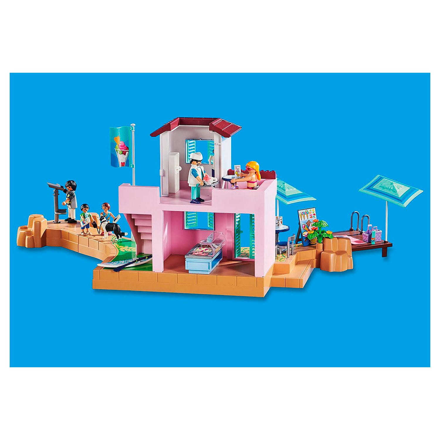 Playmobil Family Fun IJssalon aan de Haven - 70279