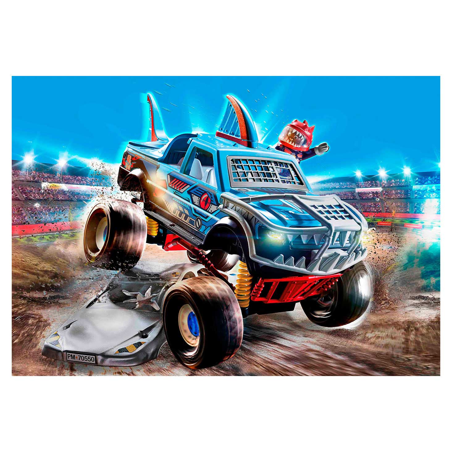 Playmobil Stuntshow Monster Truck Haai - 70550