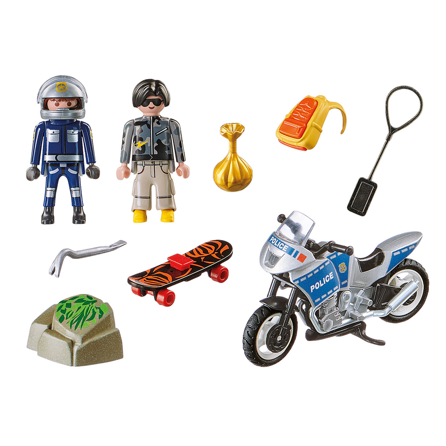 Playmobil 70502 Polizei-Verfolgungs-Starter-Set