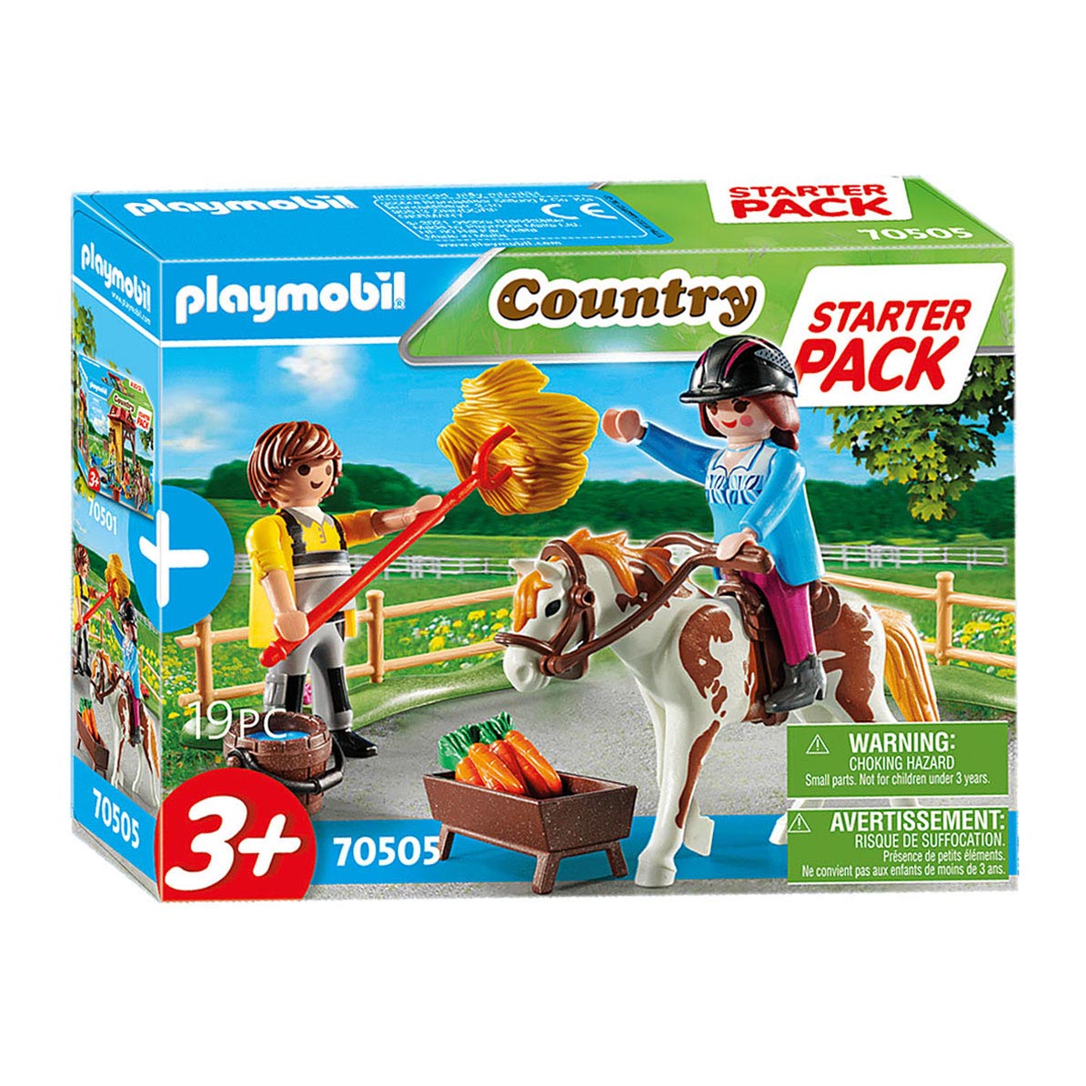 Playmobil Country Starterset Manege Paardrijden - 70505