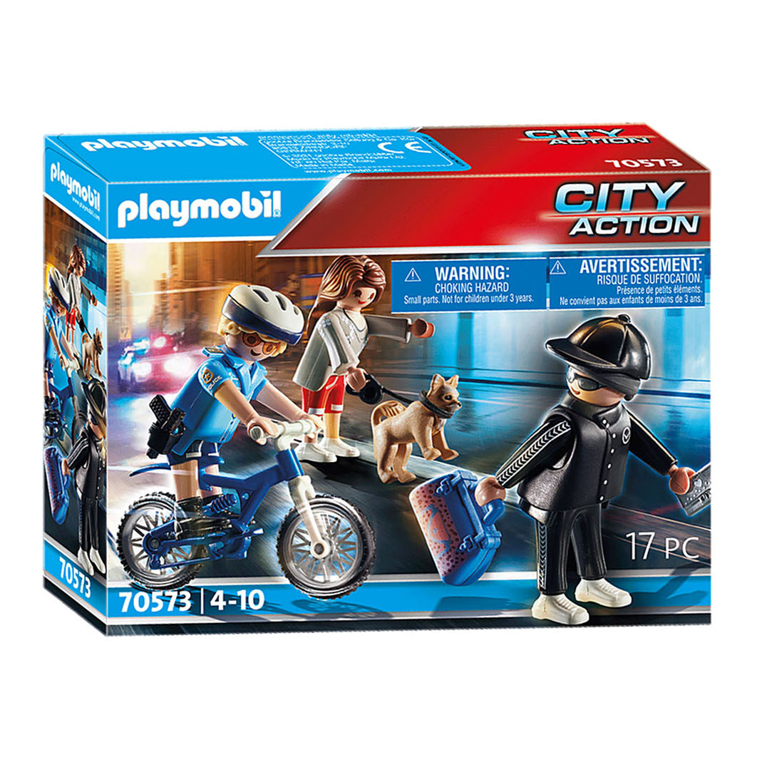 Playmobil City Action Politie Achtervolging van de Zakkenroller - 70573