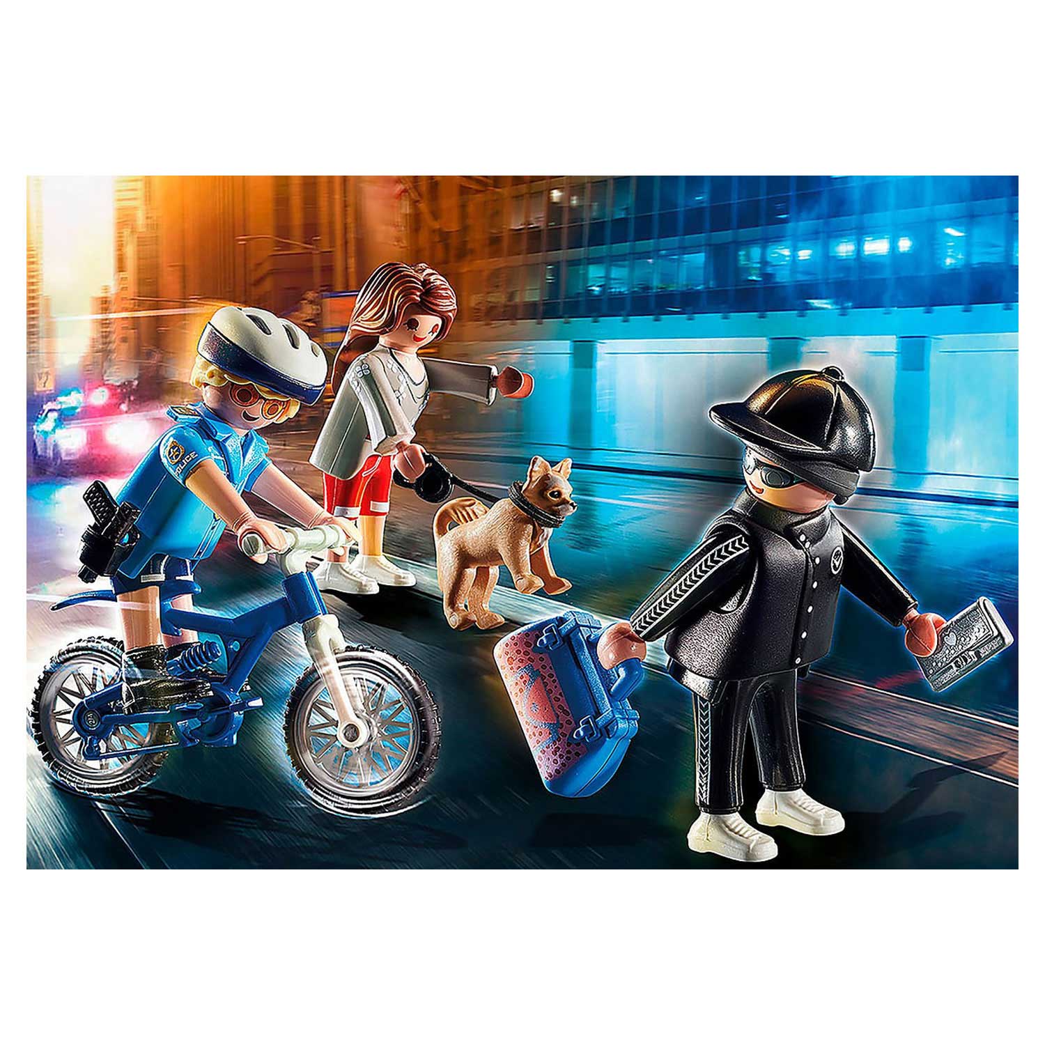 Playmobil City Action Polizeiliche Verfolgung des Taschendiebes - 70573