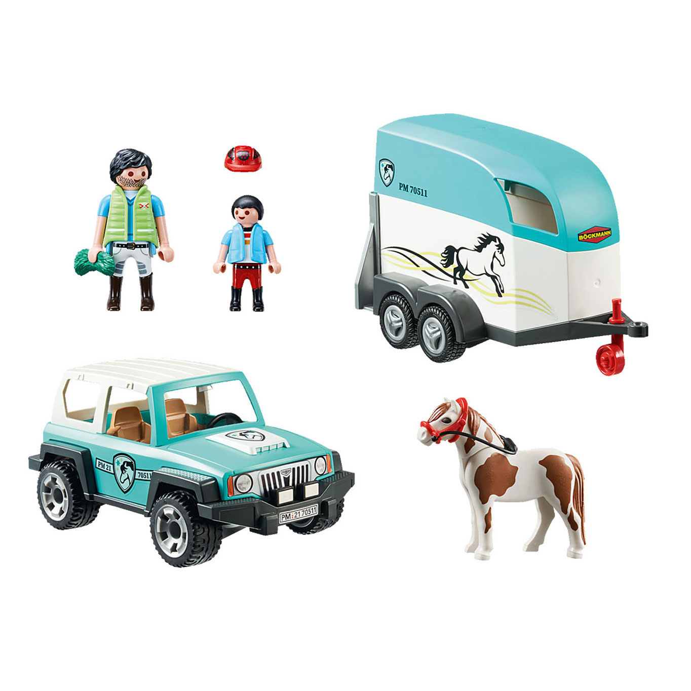 Bezem Waarneembaar Factuur Playmobil Country Auto met Aanhanger - 70511 ... | Lobbes Speelgoed