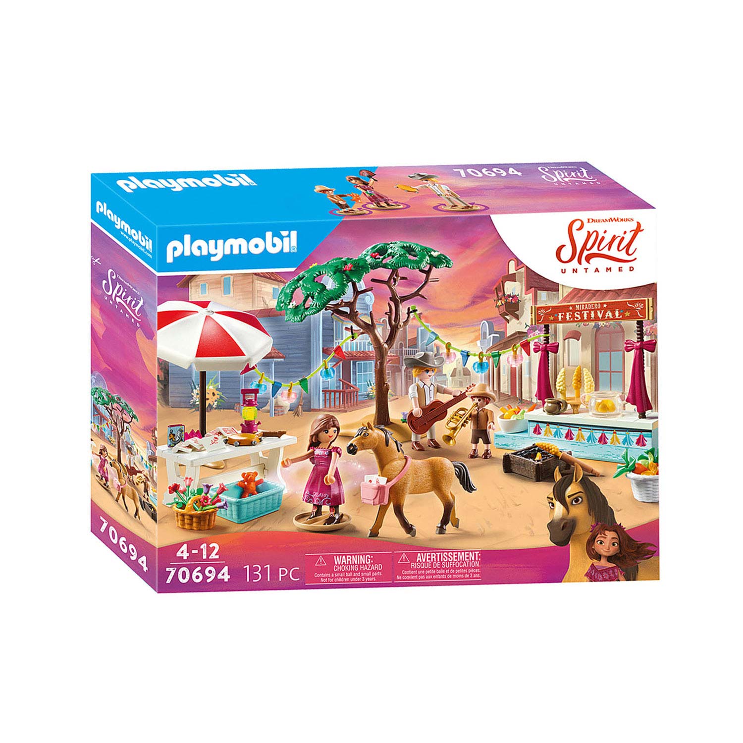 Playmobil Spirit 70694 Miradero Festival