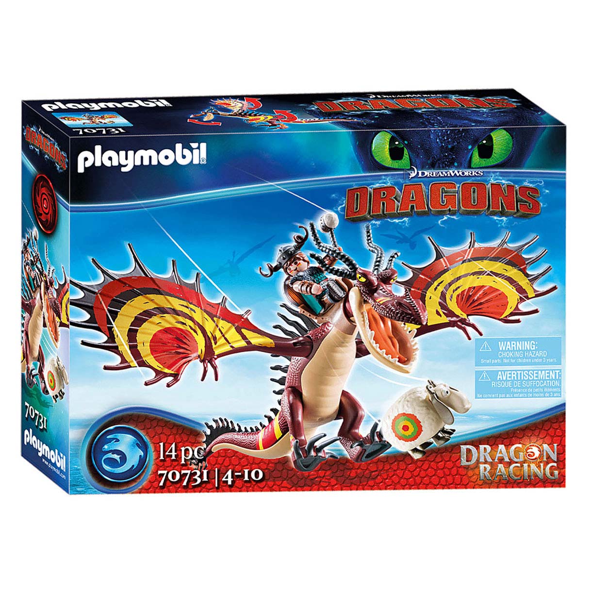 Playmobil Dragons 70731 Snotvlerk & Hooktooth