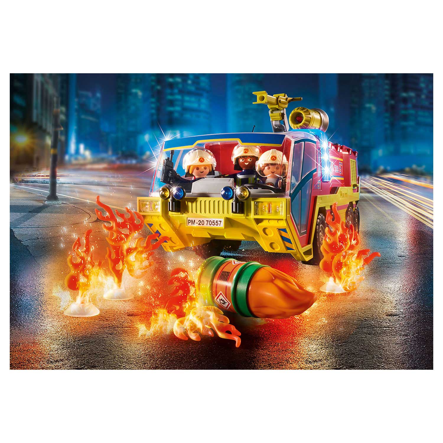 Playmobil 70557 Brandweer met Brandweerwagen