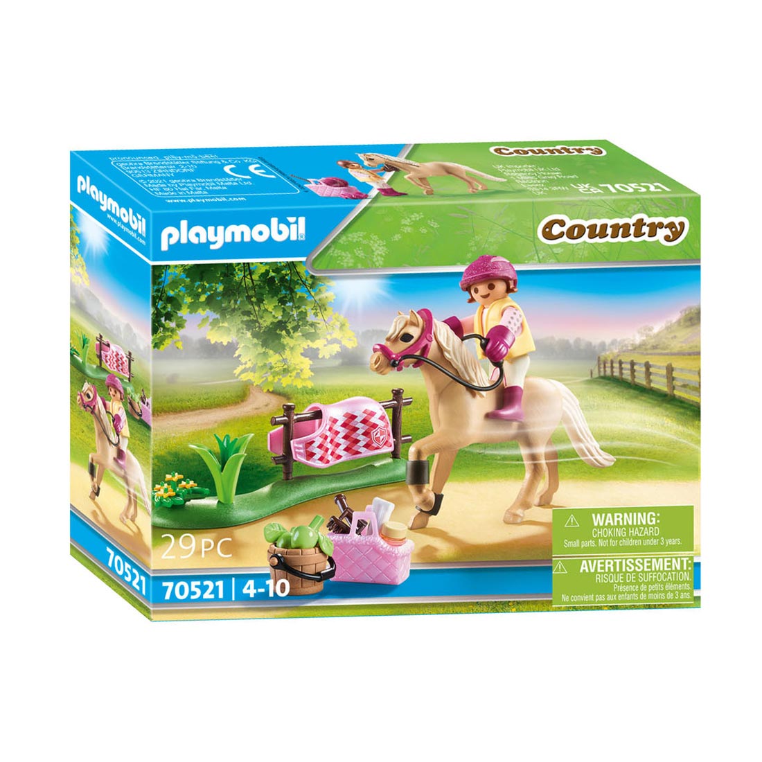 Playmobil Country Collectie Pony Duitse rijpony - 70521