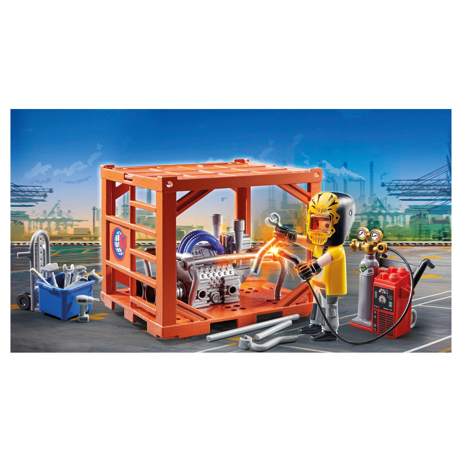 Playmobil City Action Containerproduktion – 70774