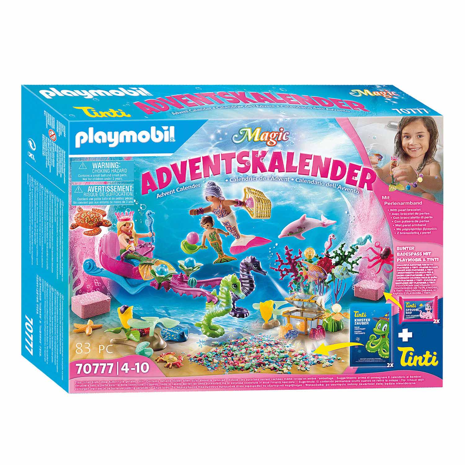 Playmobil Magic Adventskalender Badplezier Zeemeerminnen - 70777