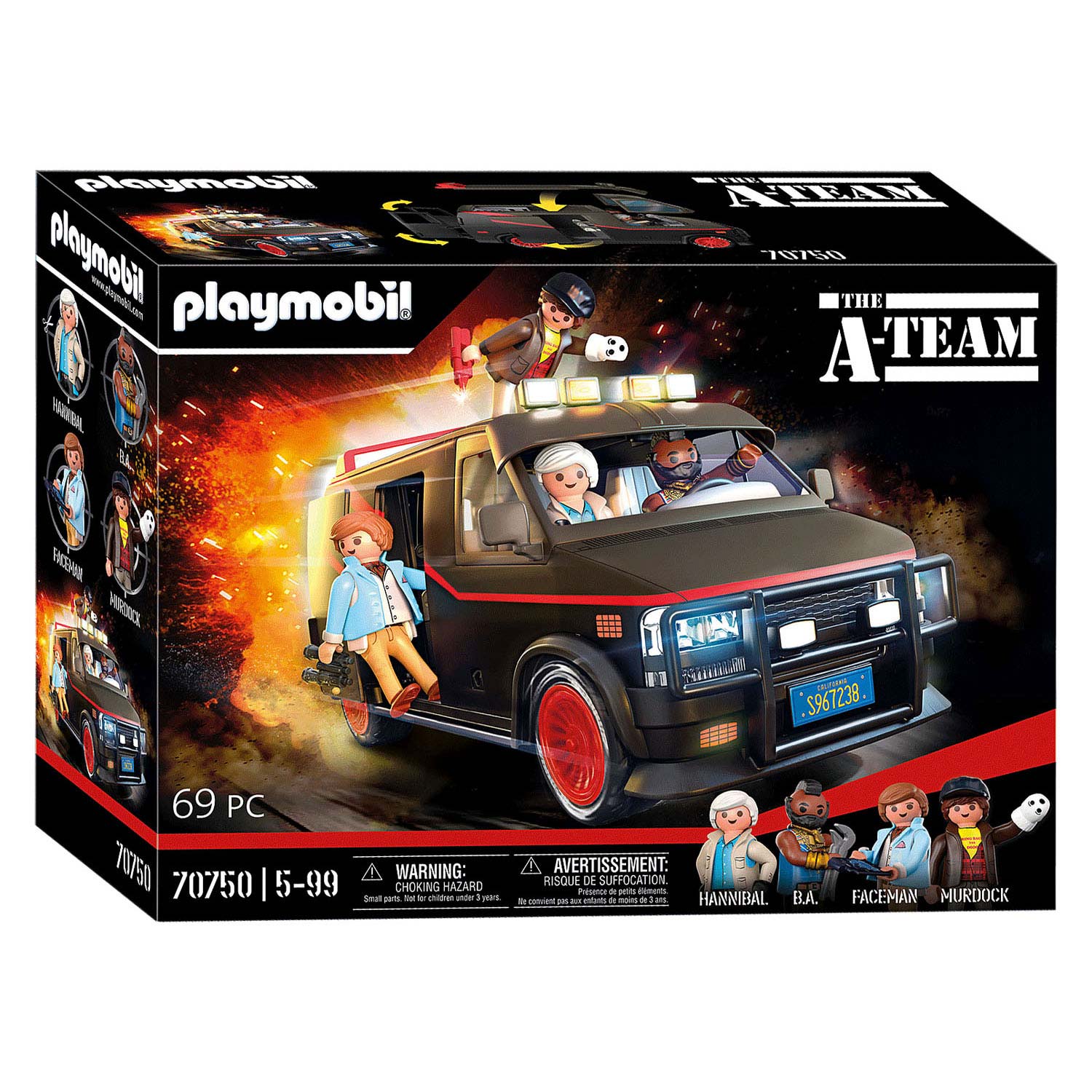 Playmobil 70750 The A-Team Bus