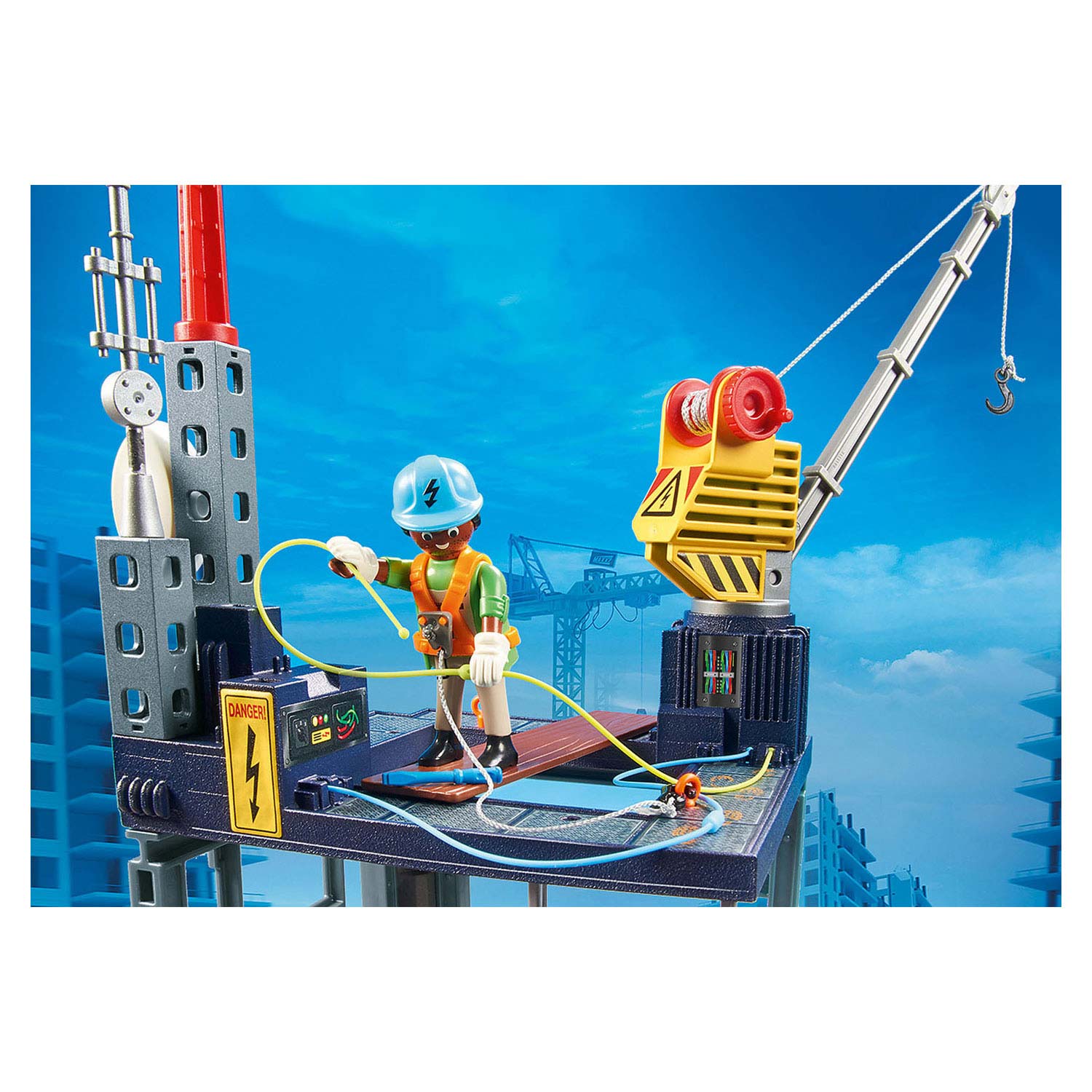 Playmobil City Action Starterset Bouwplaats met Lier - 70816
