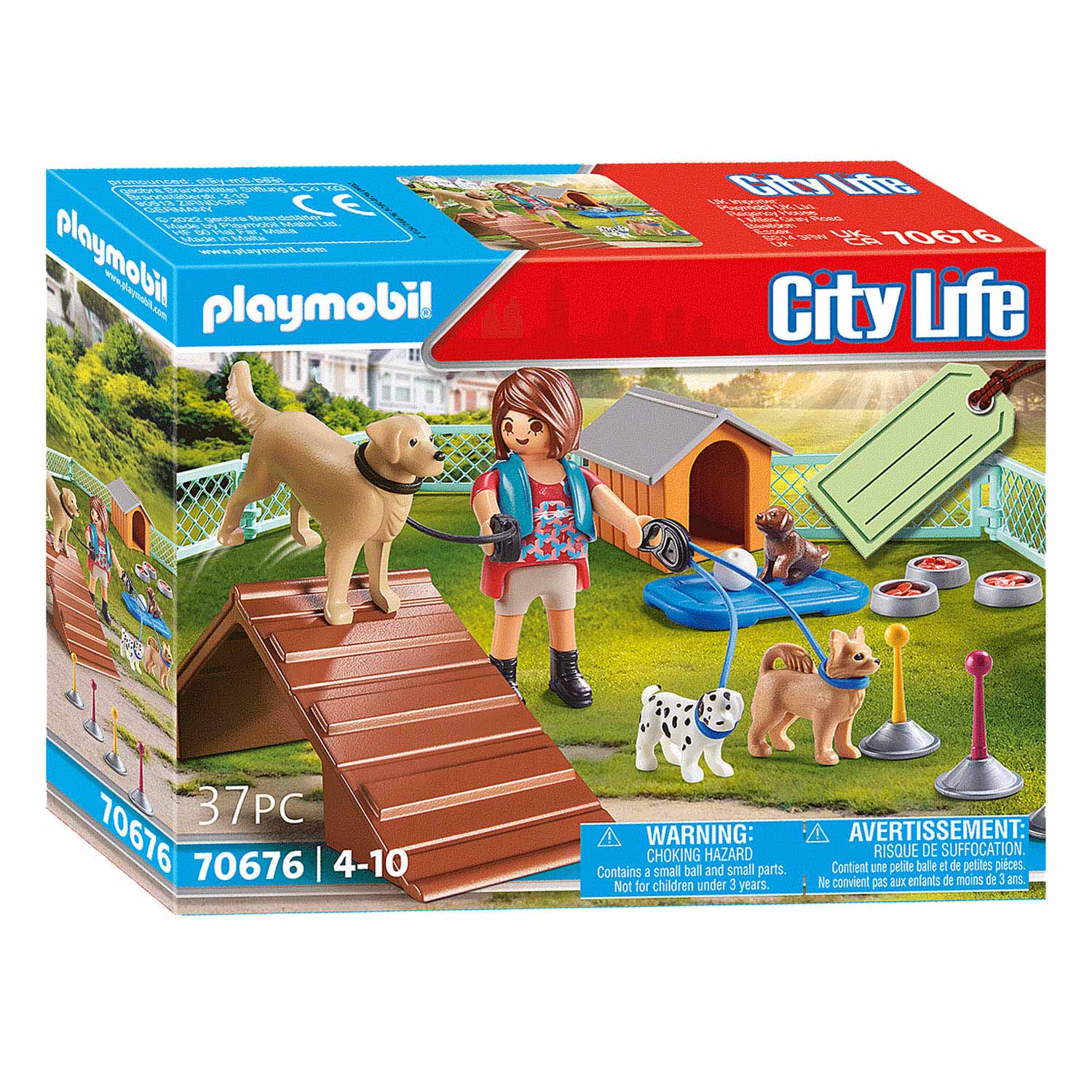 Playmobil City Life Coffret Dresseur de Chiens - 70676