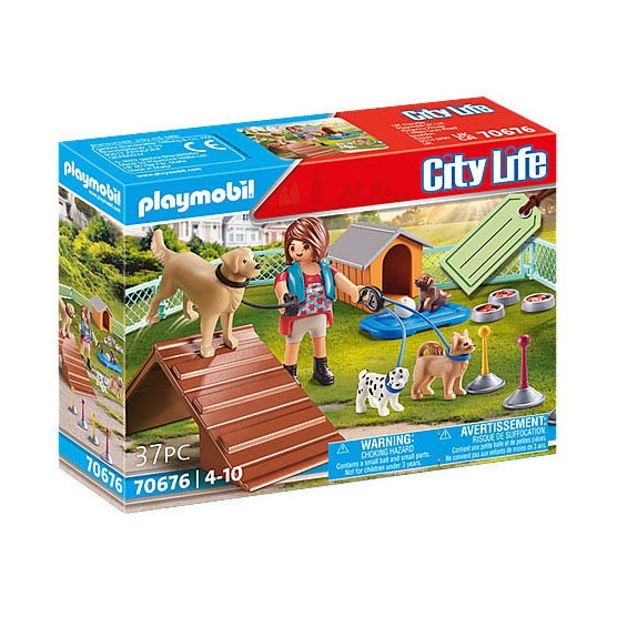 Playmobil City Life Geschenkset Hundetrainer – 70676