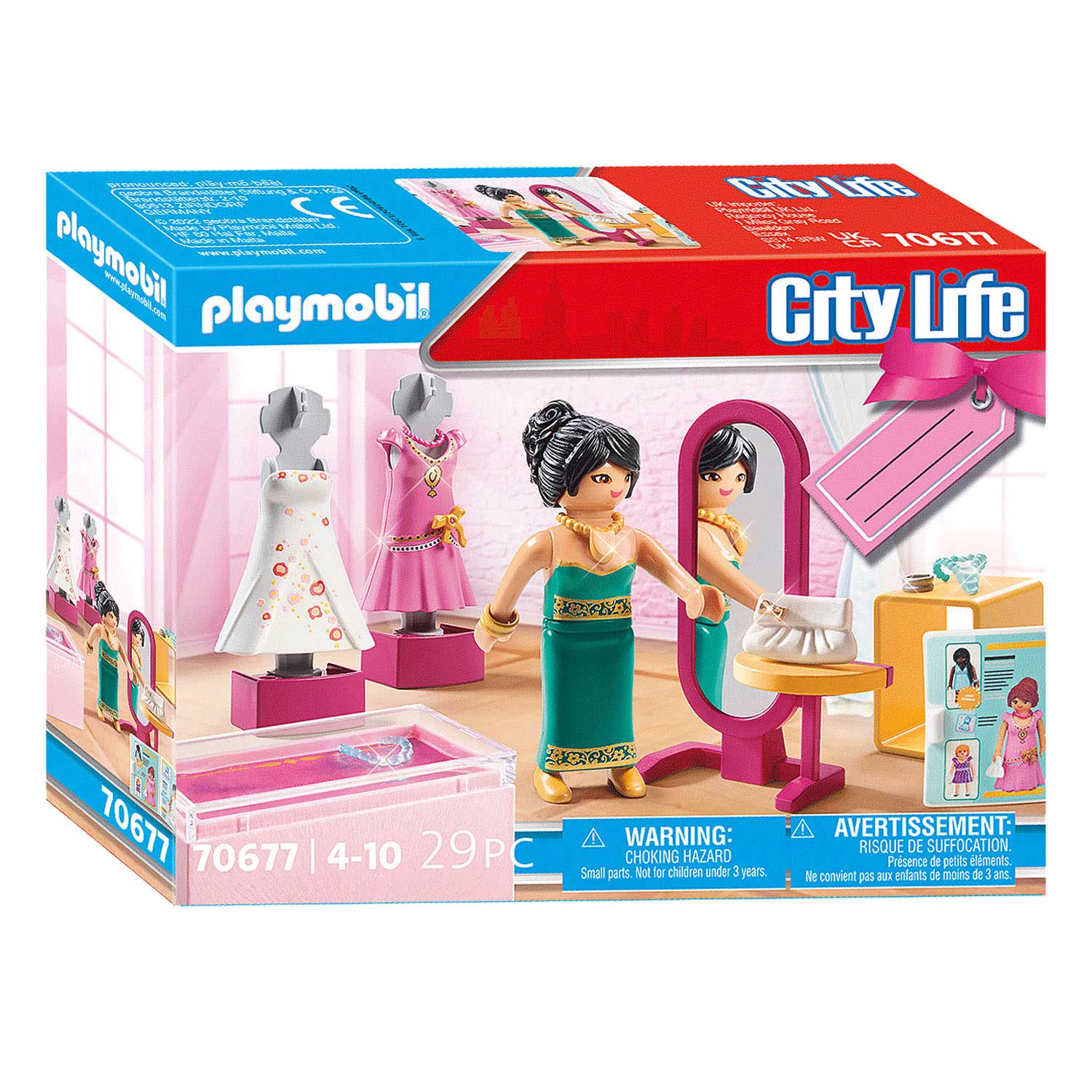 Playmobil City Life  Cadeauset Feestelijke Modeboetiek - 70677