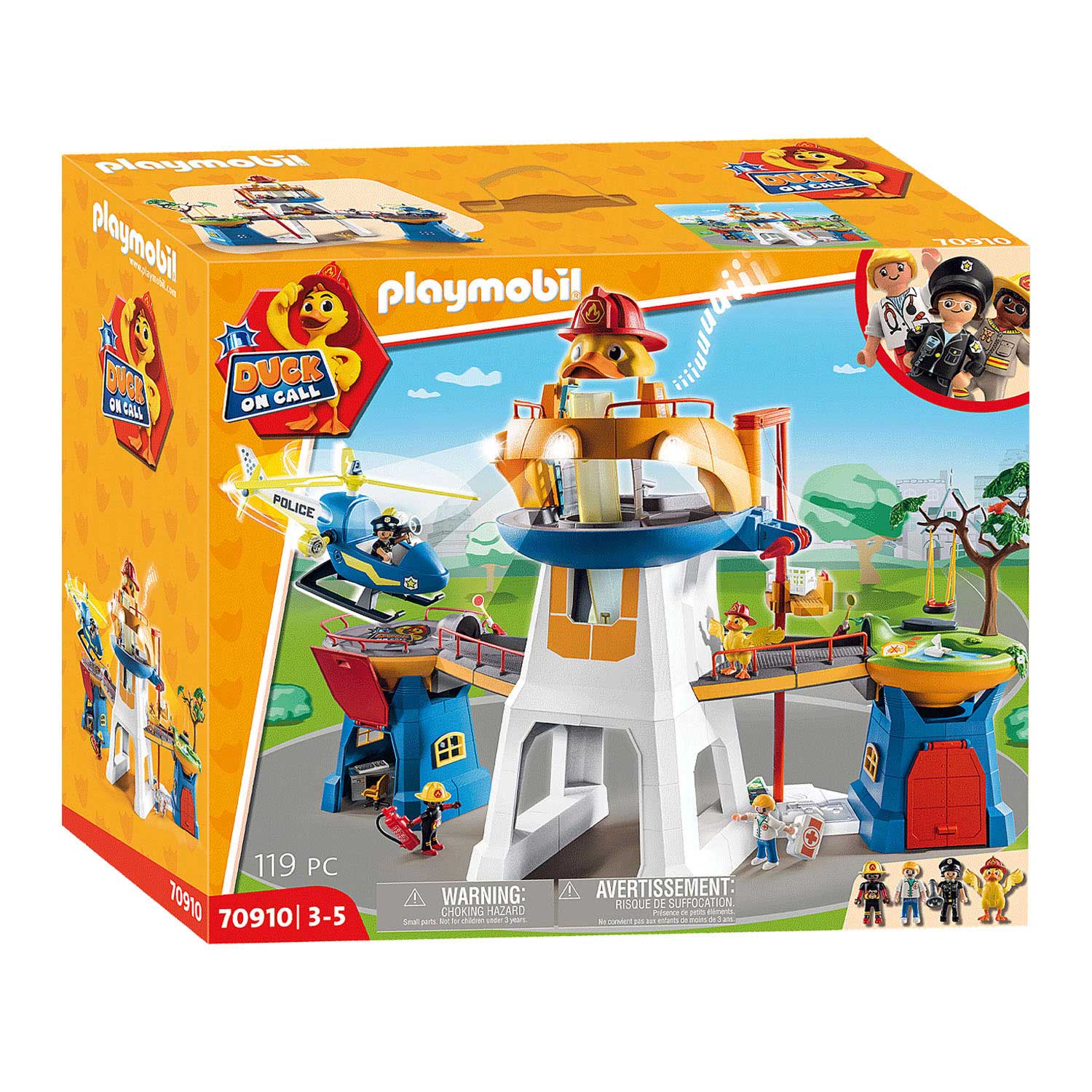 Playmobil Duck On Call Hoofdkwartier - 70910