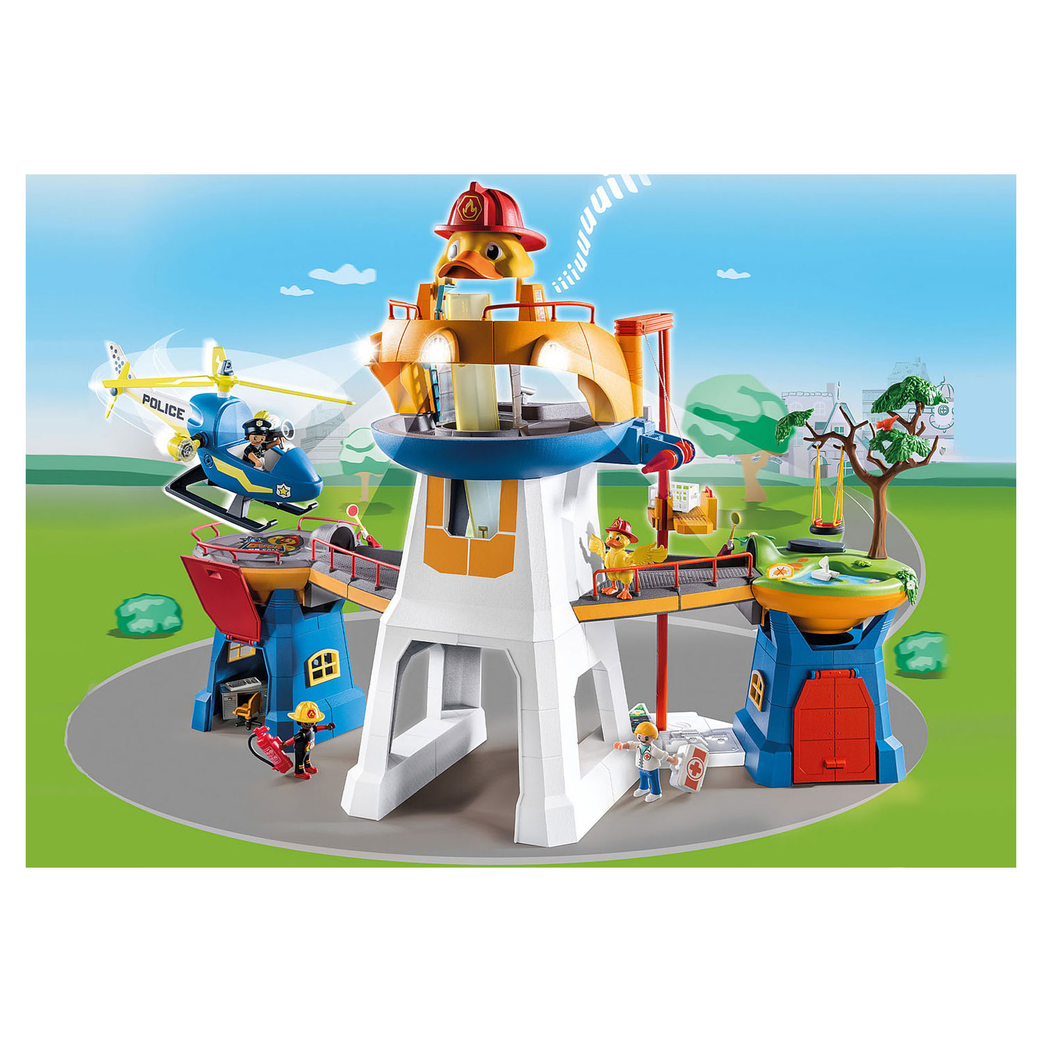 Playmobil Duck Bereitschaftszentrale – 70910