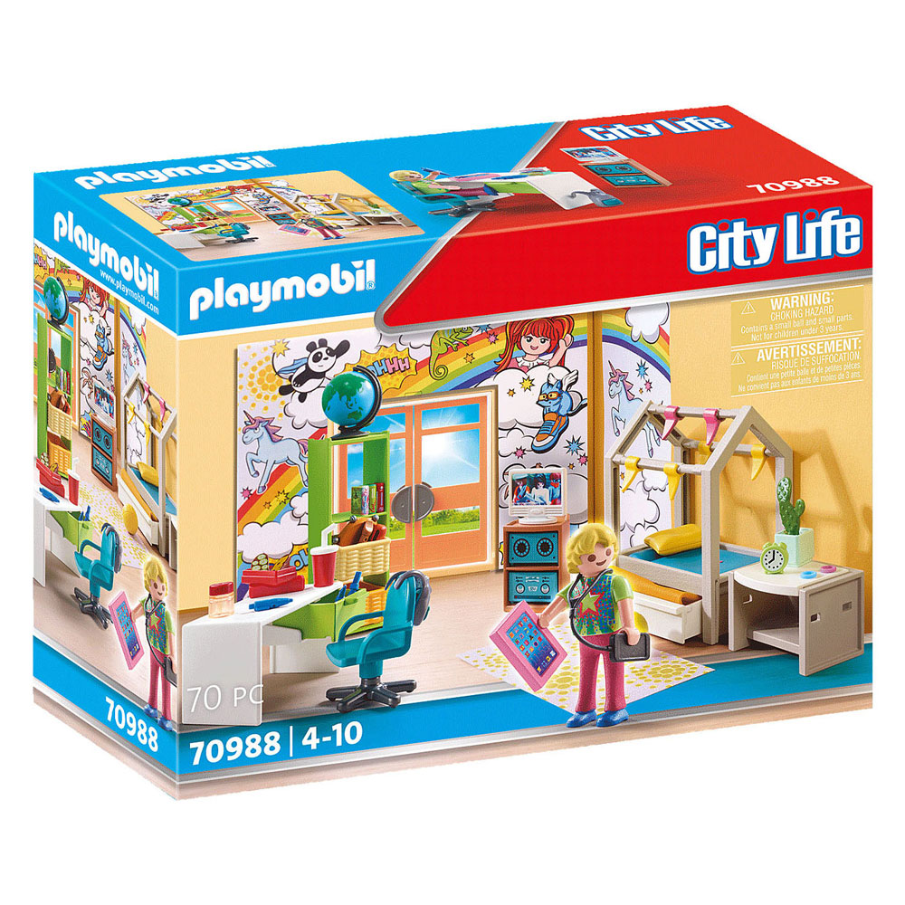 Chambre d'adolescent Playmobil City Life - 70988