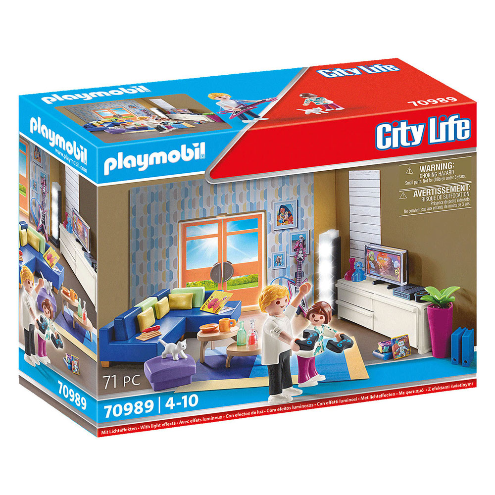 Playmobil 70209 Chambre d'enfant avec canapé-lit - Dollhouse - La