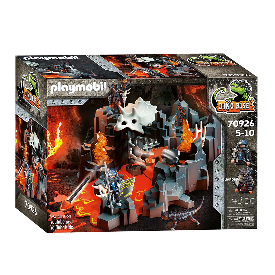 Playmobil Dino Rise Bewaker van de Lavabron - 70926