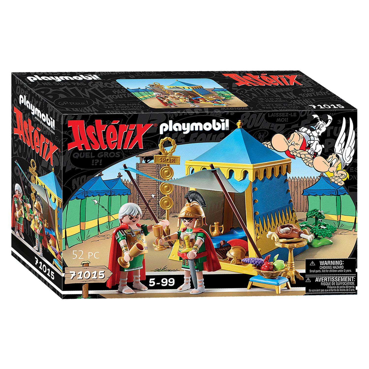 Playmobil Asterix Leiderstent met Generaals - 71015