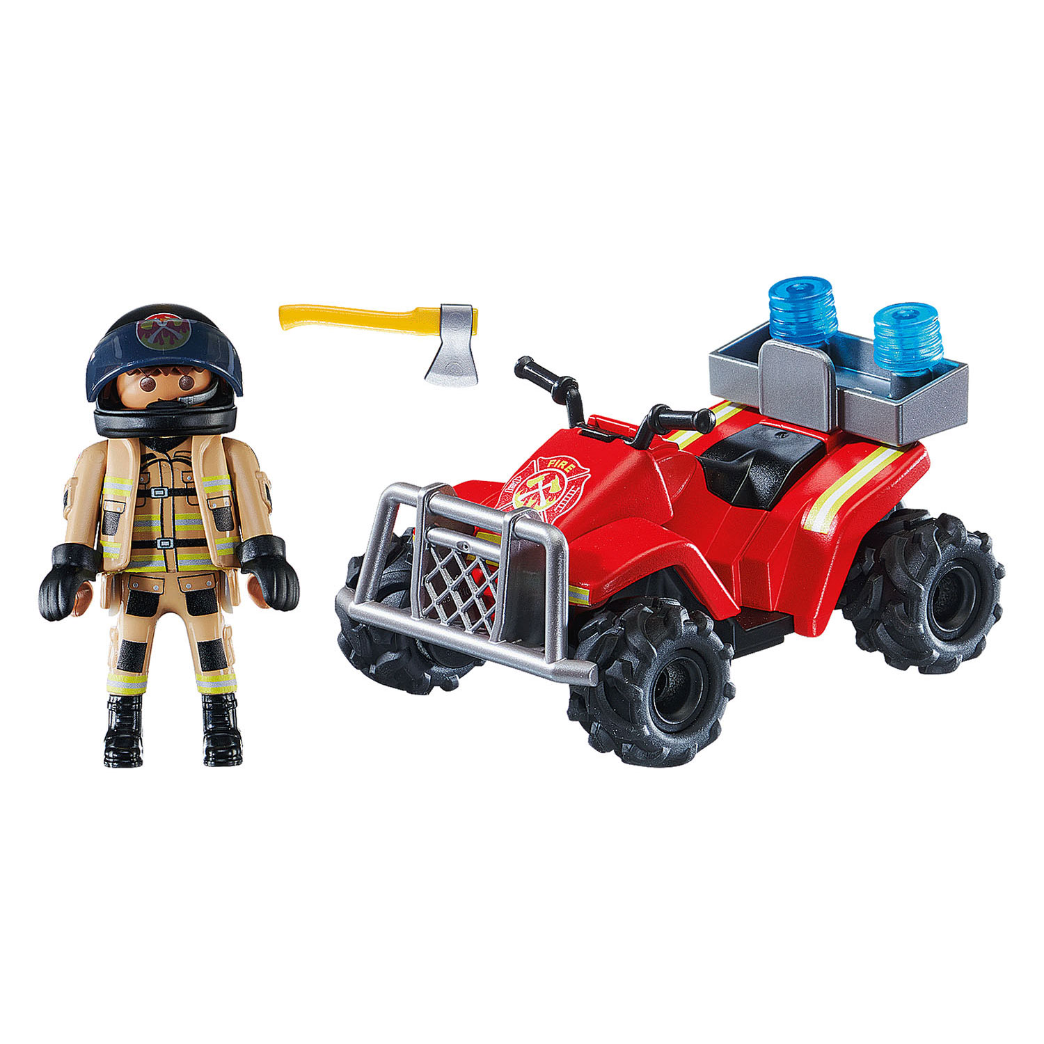 Playmobil City Action Pompiers Speed ​​​​Quad - 71090