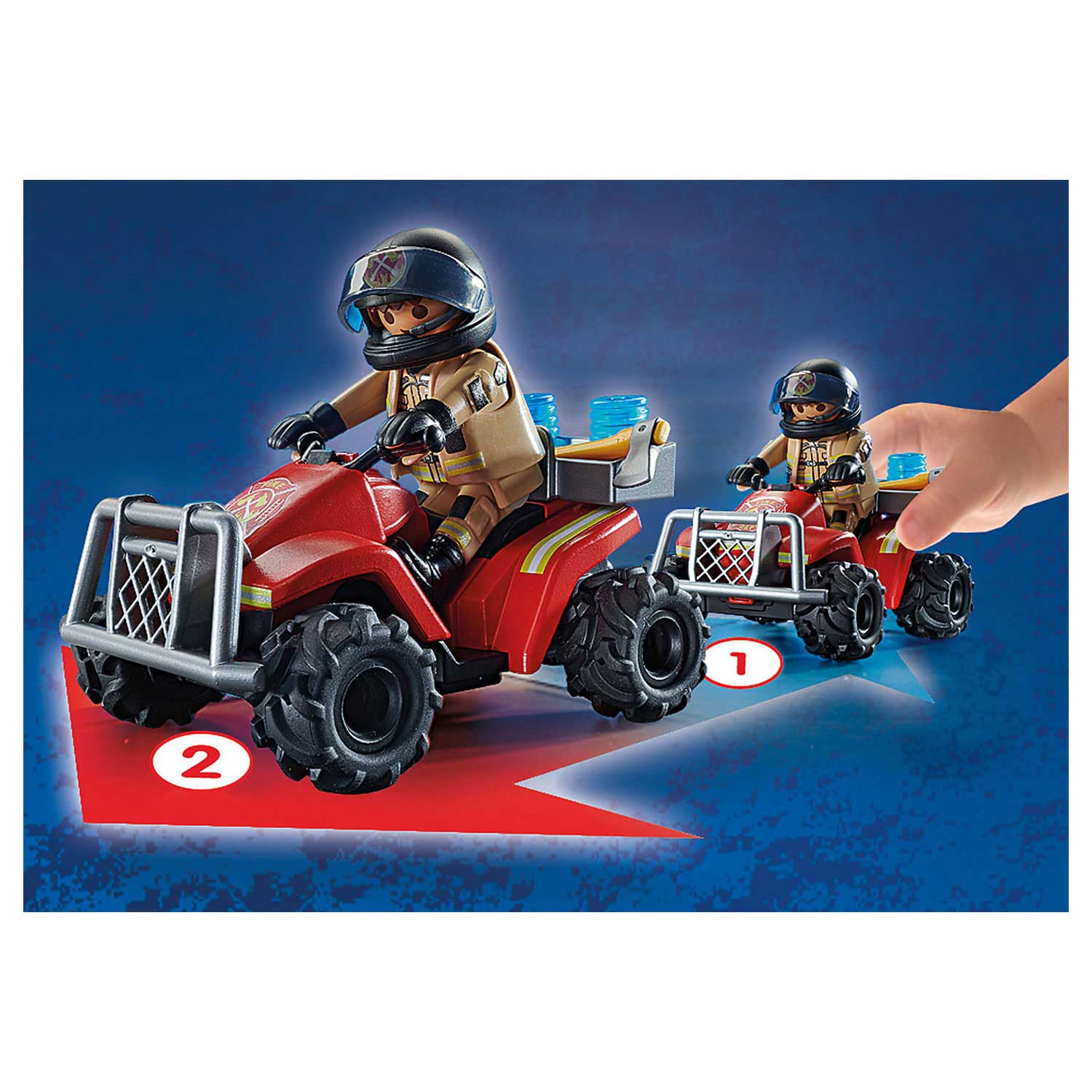 Playmobil City Action Brandweer Speed Quad - 71090