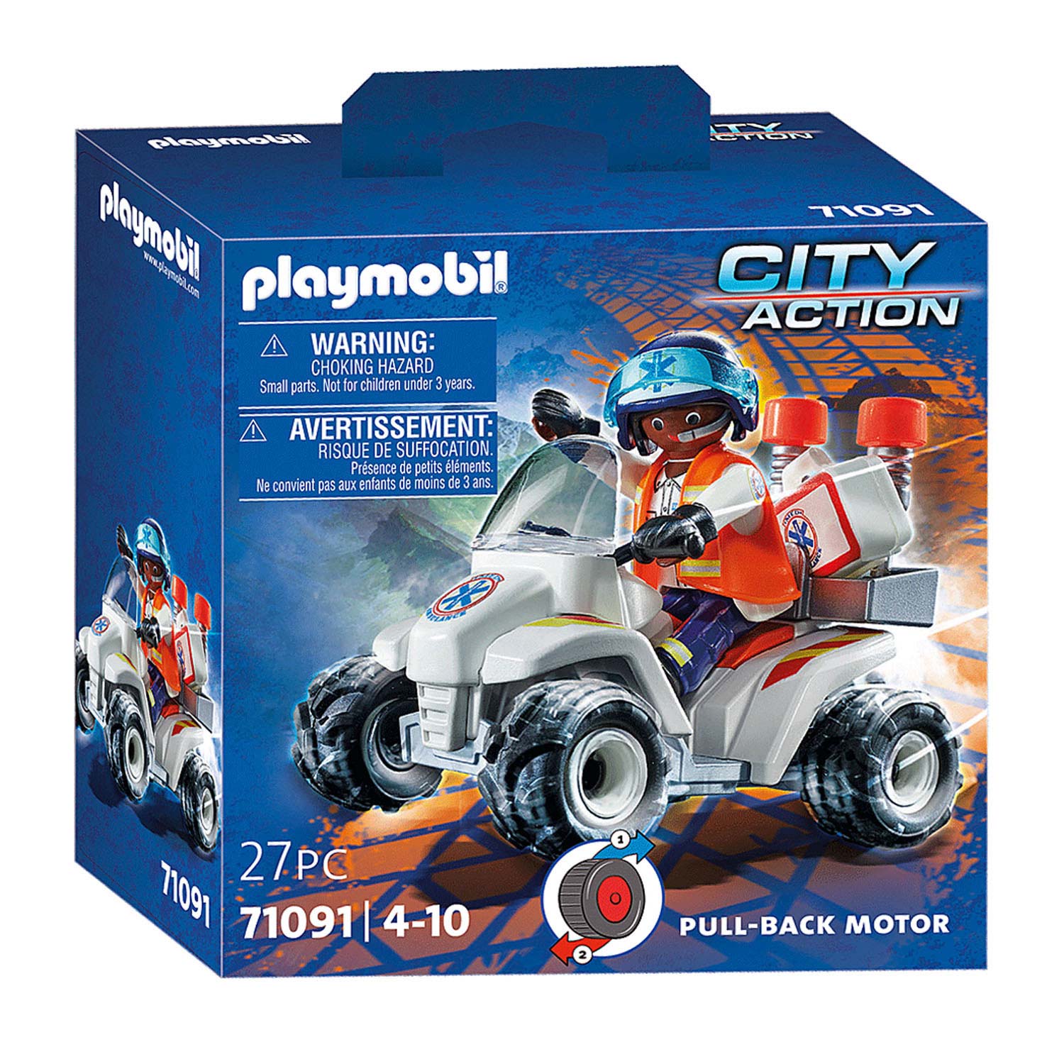 Playmobil 71091 Reddingsdienst - Speed Quad