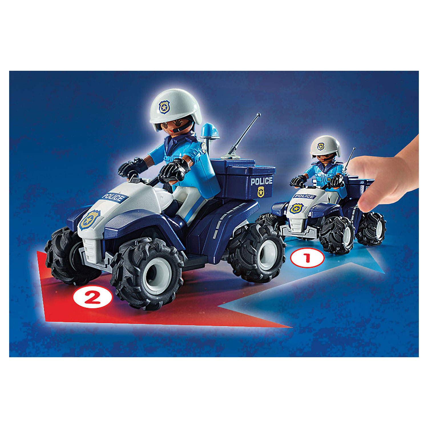 Playmobil City Action Police Quad de vitesse - 71092