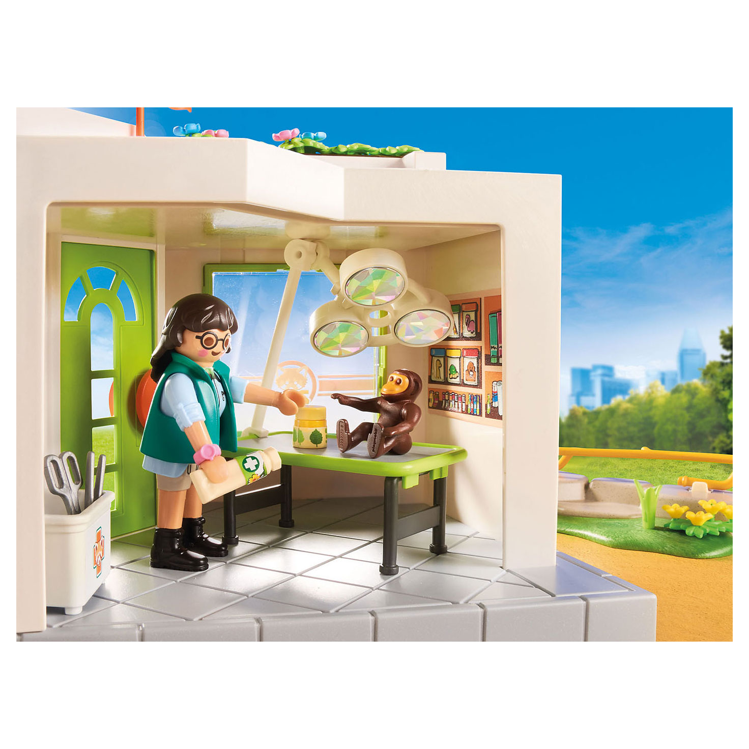 Playmobil Family Fun Dierenartspraktijk in de Dierentuin - 70900