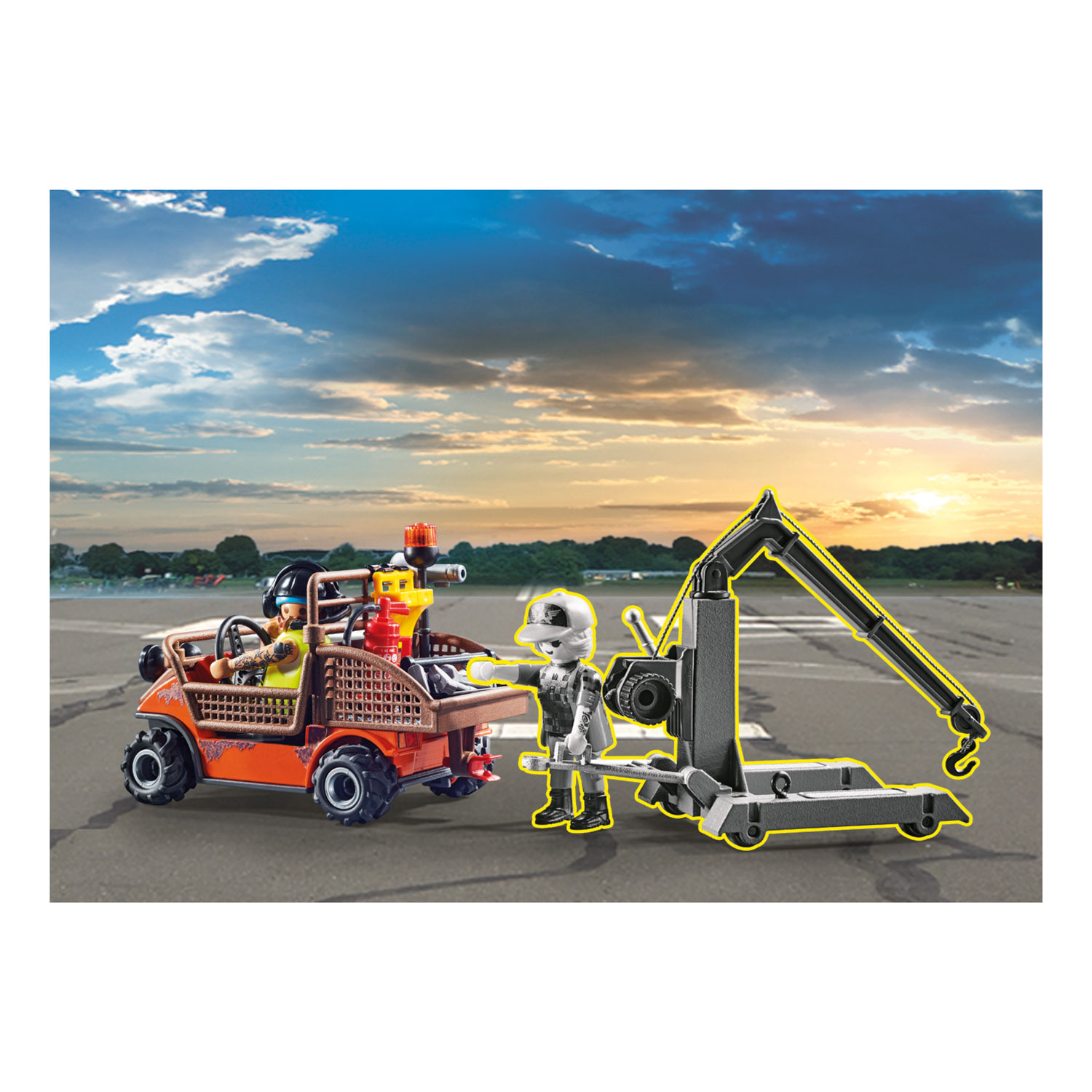 Playmobil Stunt Show Air Mobile Reparaturservice - 70835