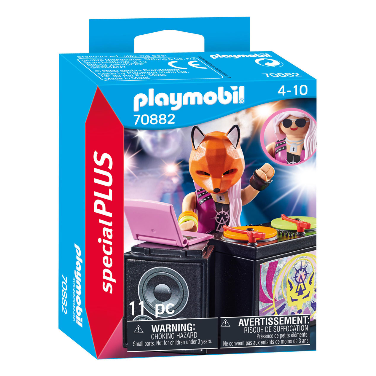 Playmobil Specials DJ avec Platine Vinyle - 70882