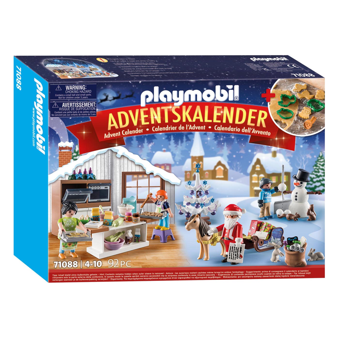Playmobil 71088 Adventskalender Kerstkoekjes Bakken