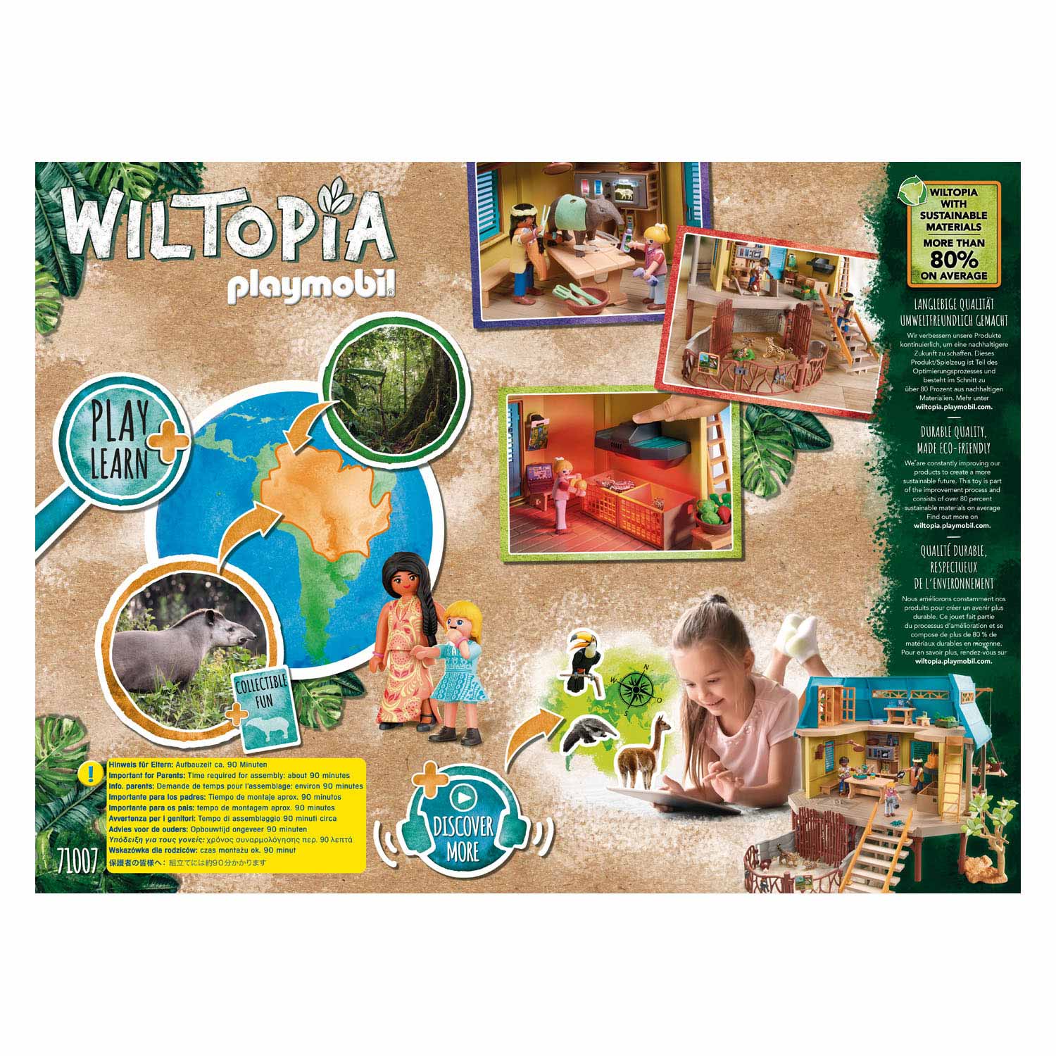 Playmobil Wiltopia Tierpflegezentrum - 71007