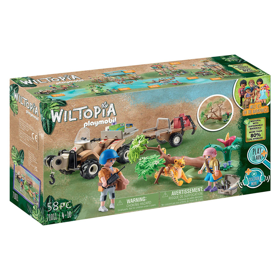 Playmobil Wiltopia Animal Rescue Quad - 71011