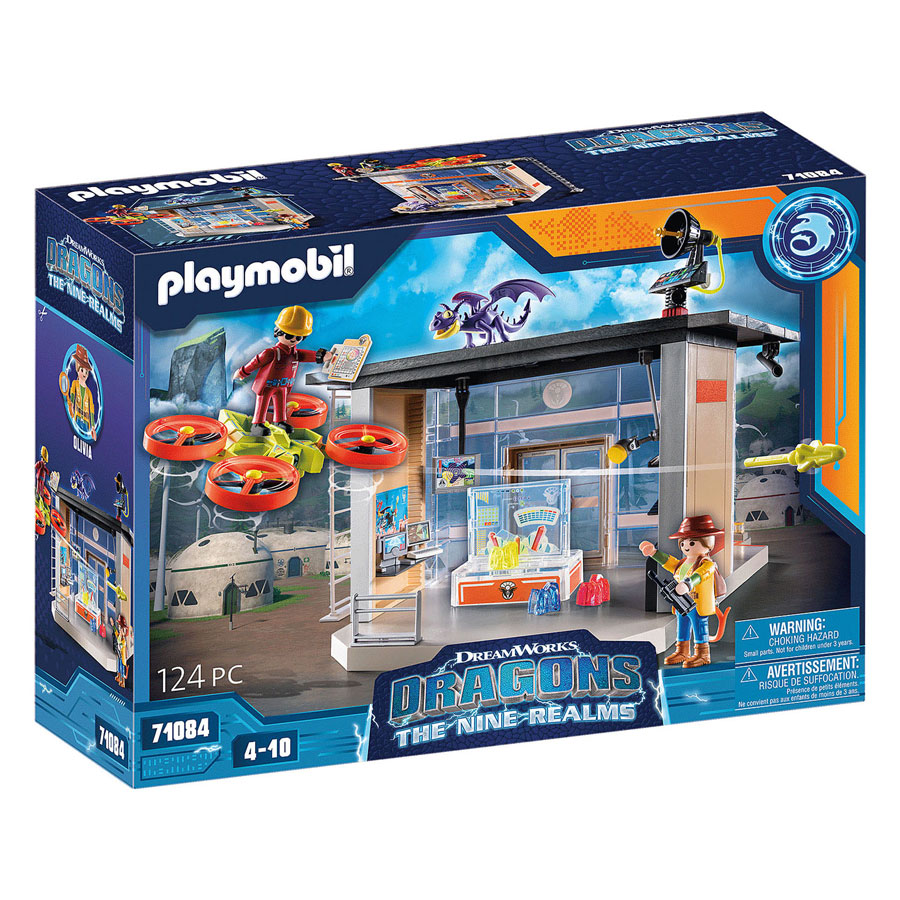 Playmobil Dragons : Les Neuf Royaumes Icaris Lab - 71084