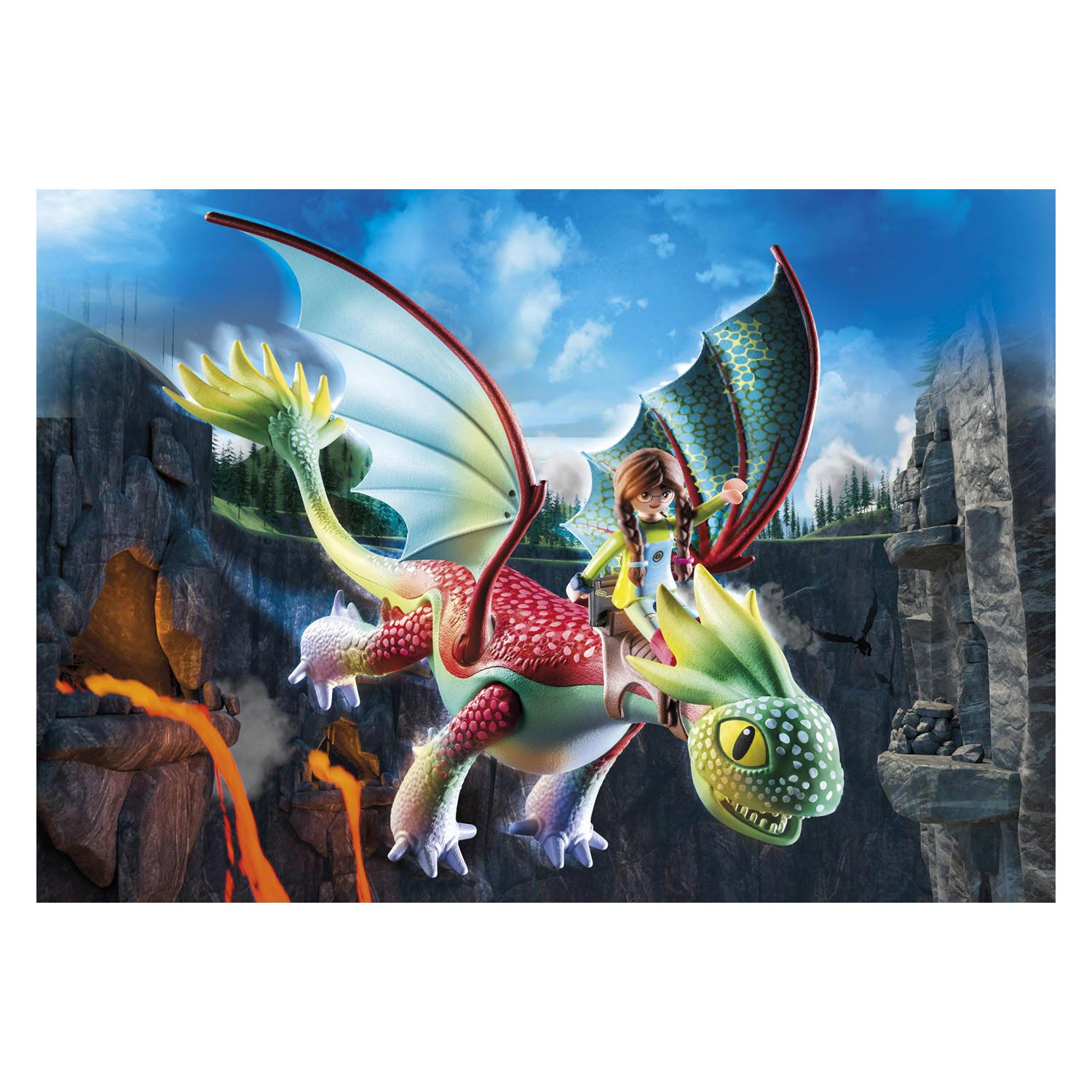 Playmobil Dragons: The Nine Realms Feathers & Alex - 71083