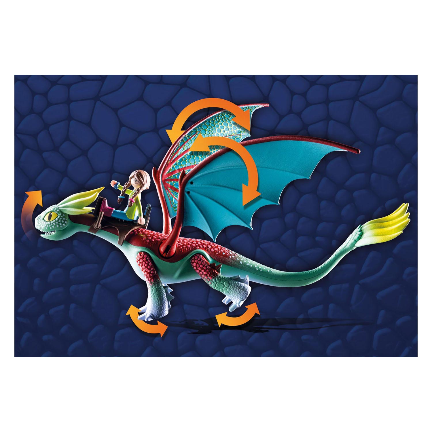 Playmobil Dragons : Les Plumes des Neuf Royaumes et Alex - 71083