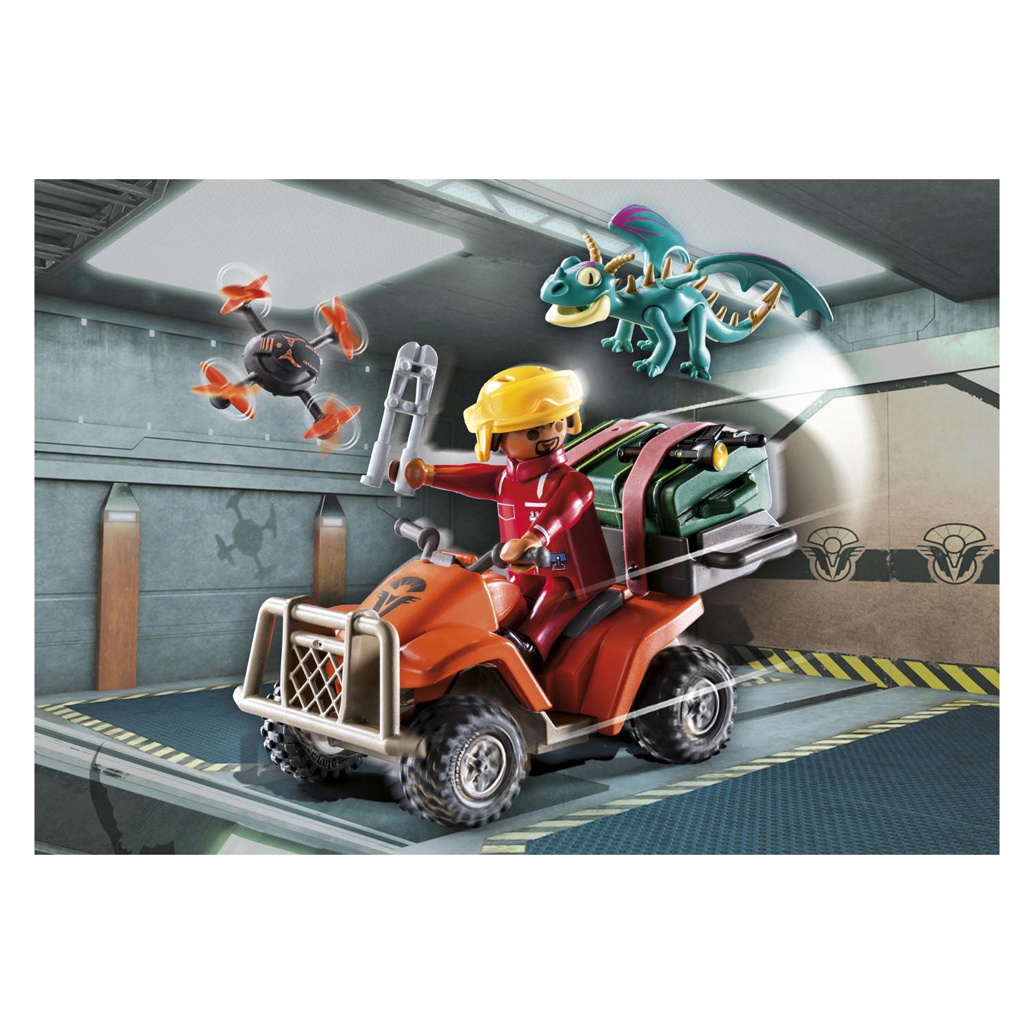 Playmobil Dragons: The Nine Realms Icaris Quad & Phil - 71085