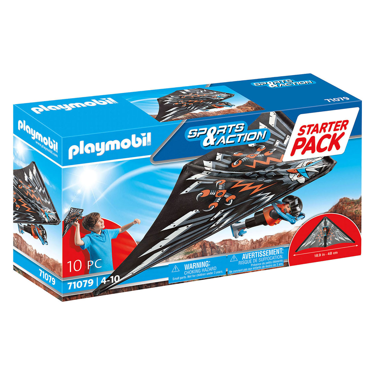 Playmobil Sports & Action Starter Pack Deltaplane - 71079