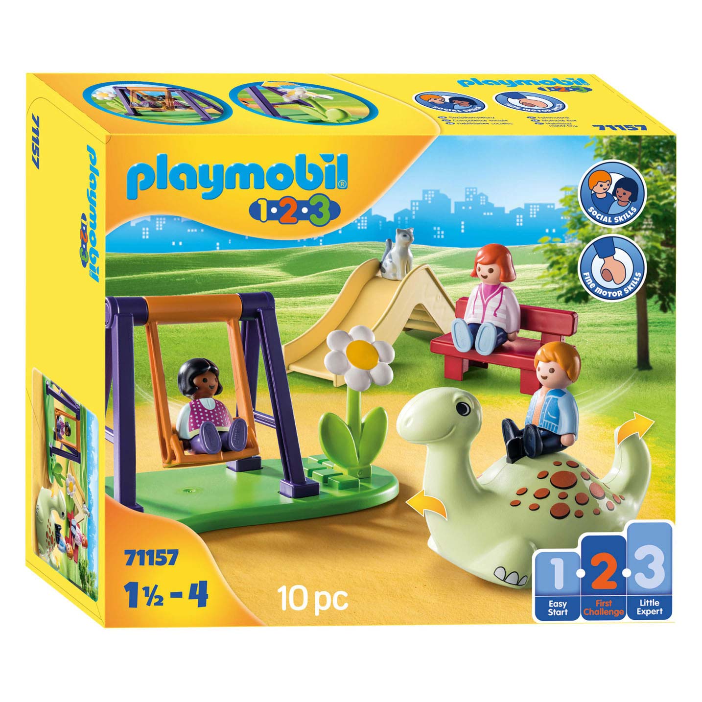 Playmobil 1.2.3. Speelplaats - 71157