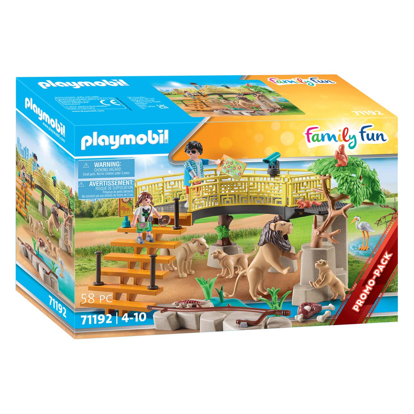 Playmobil Family Fun Lions dans la Résidence de Campagne - 71192
