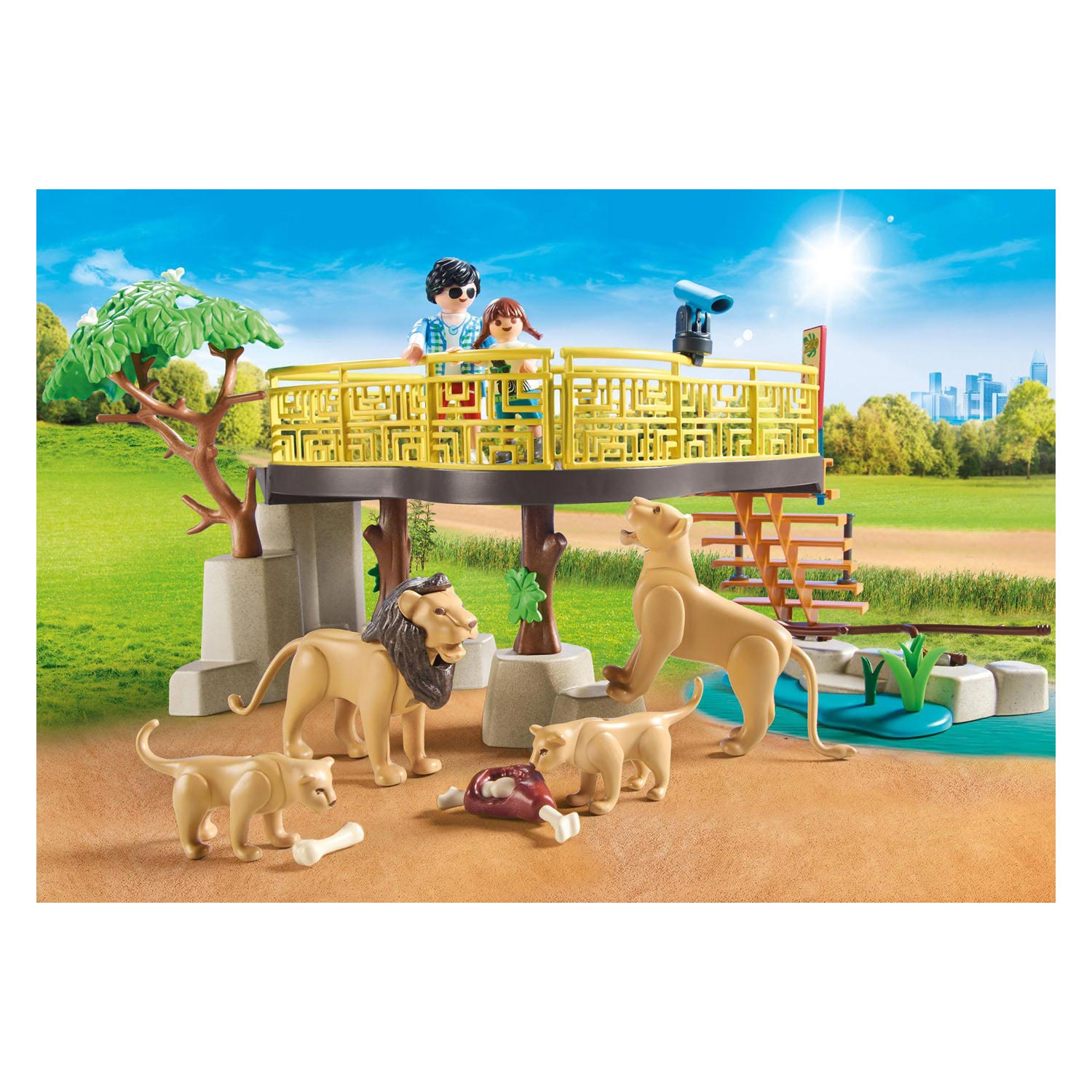 Playmobil Family Fun Löwen im Landhaus - 71192